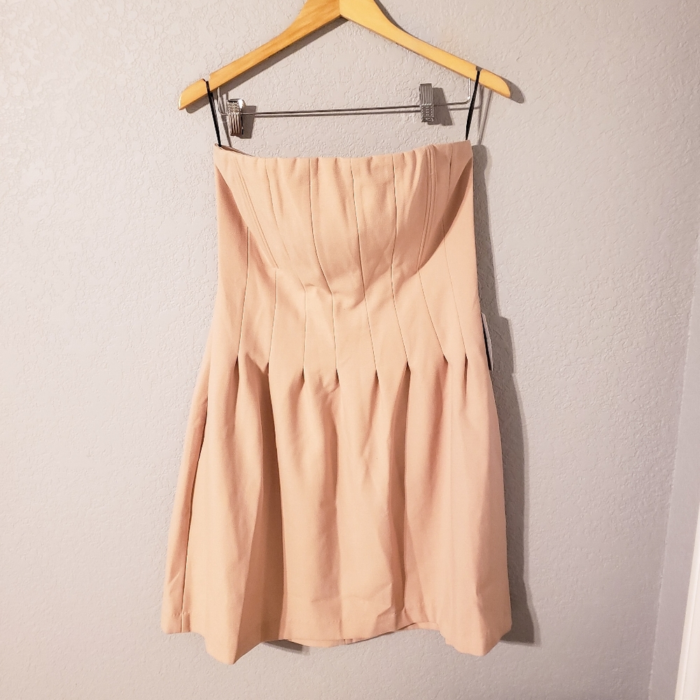 Blush Strapless Dress